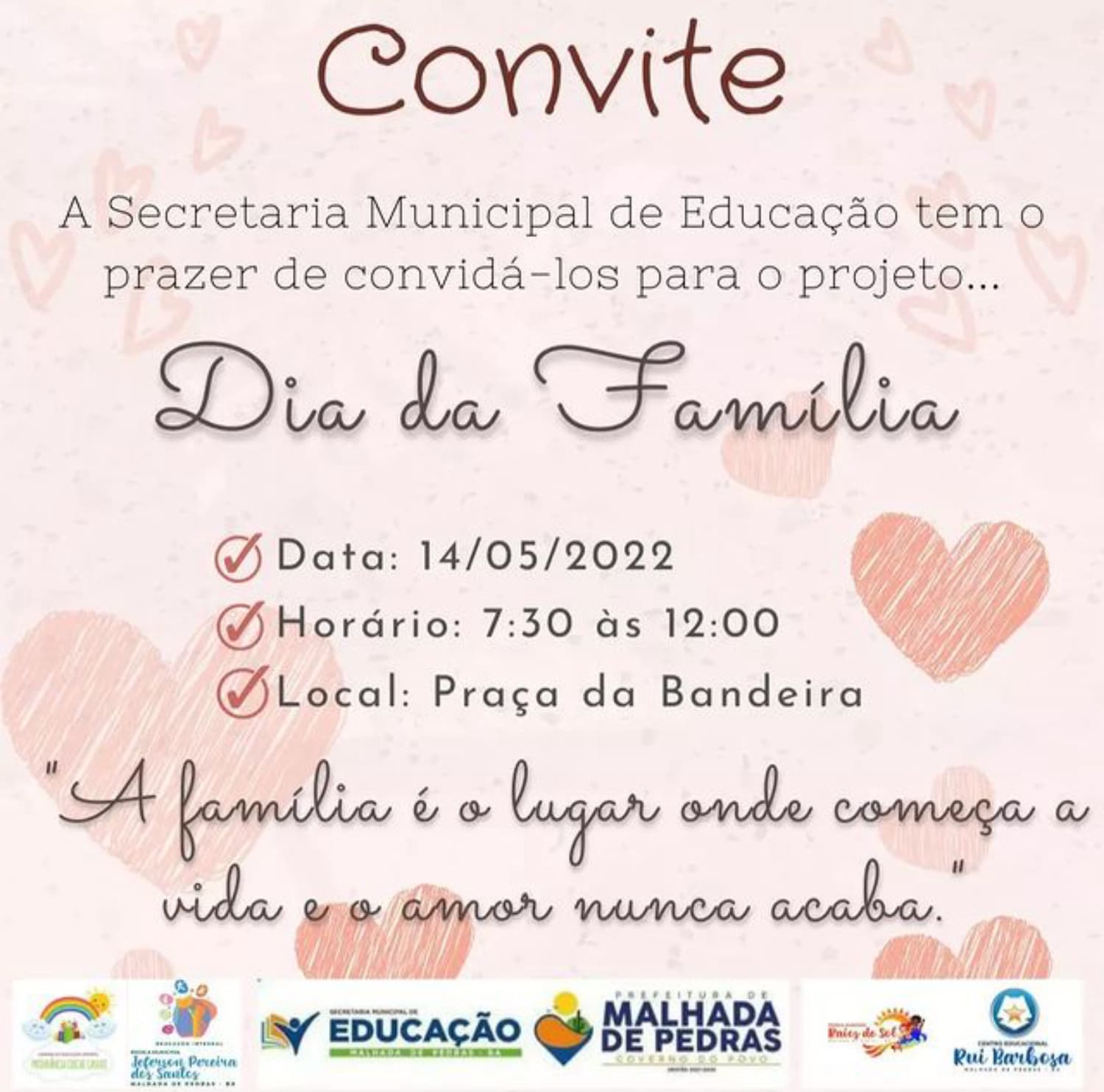 DIA DA FAMÍLIA