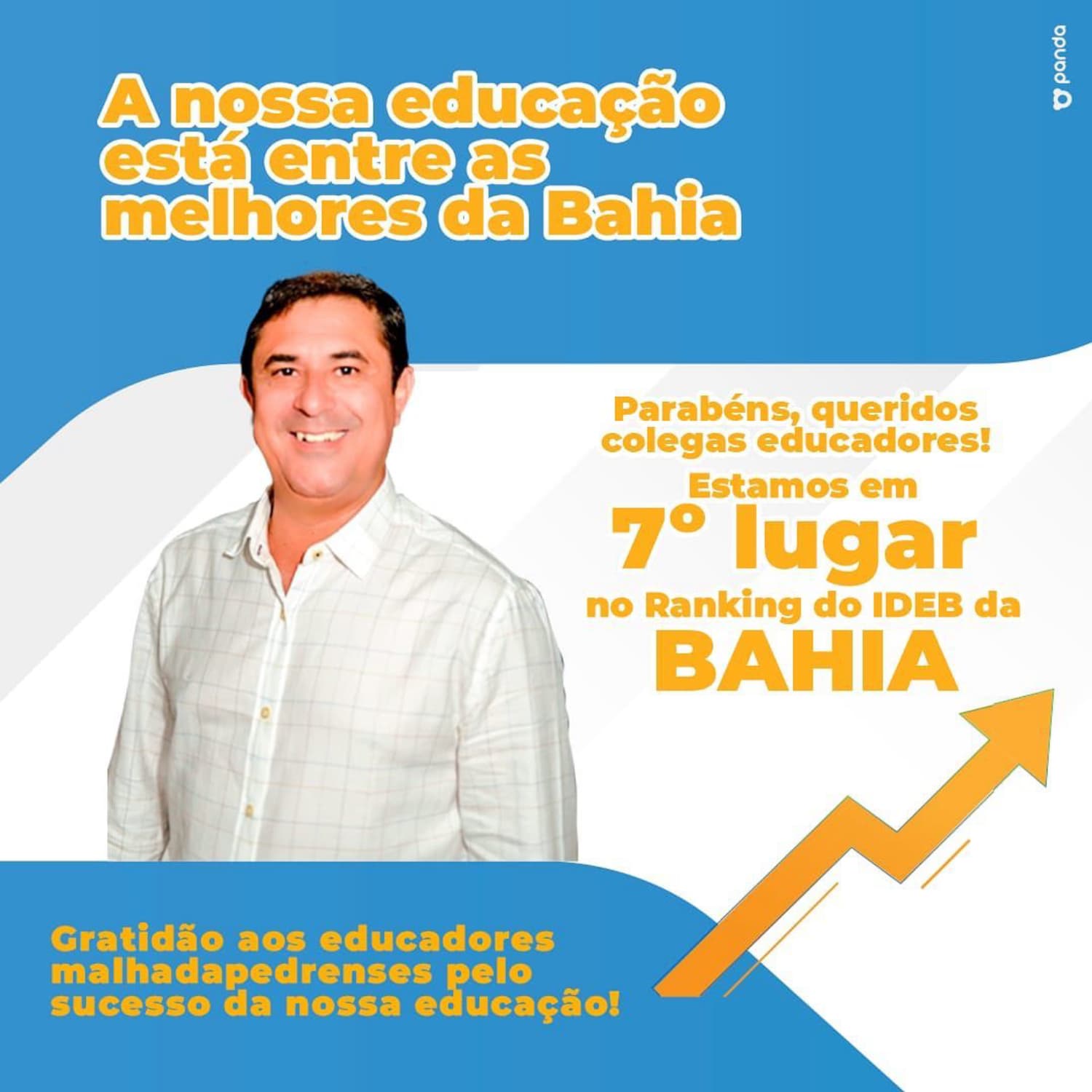 A EDUCAÇÃO DE MALHADA DE PEDRAS ESTÁ ENTRE AS MELHORES DA BAHIA