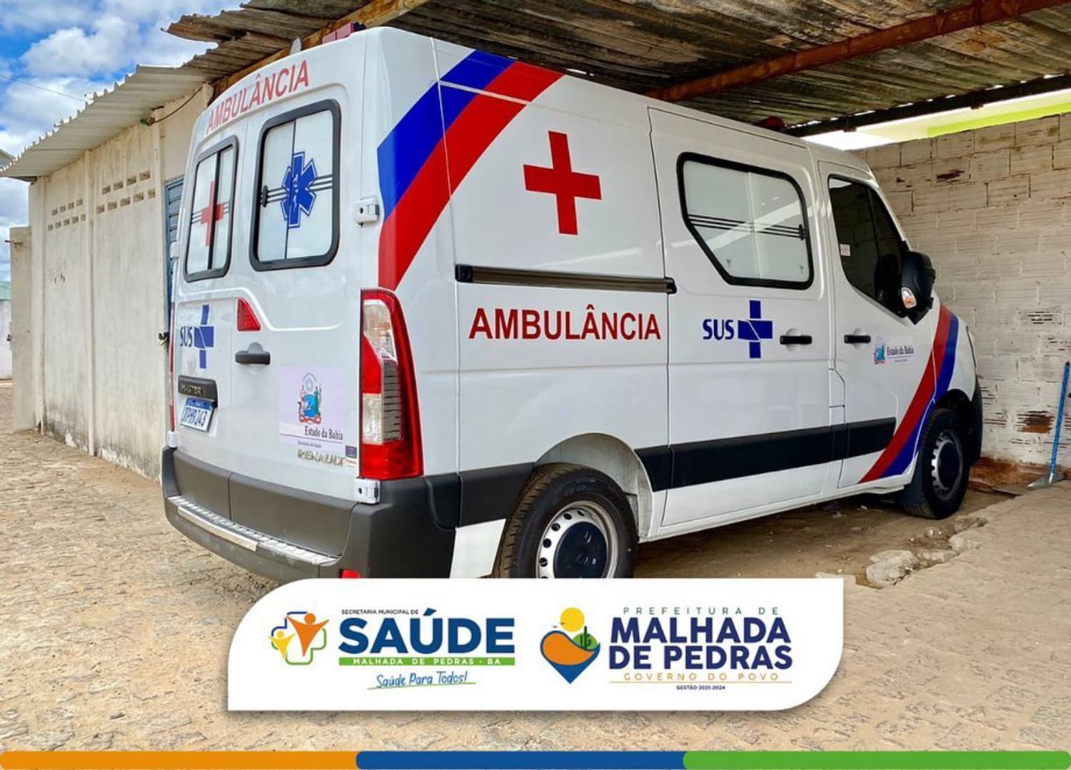 NOVA AMBULÂNCIA PARA O MUNICÍPIO