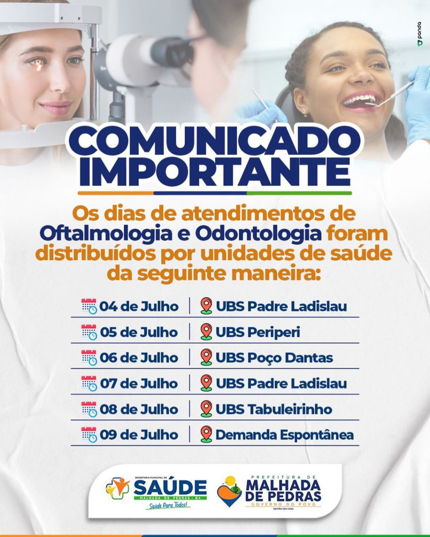 Comunicado importante!