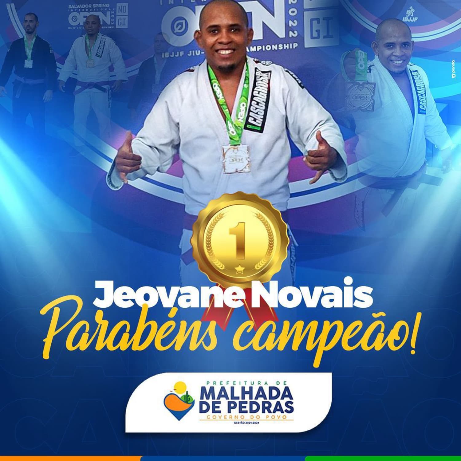 Parabéns Campeão !