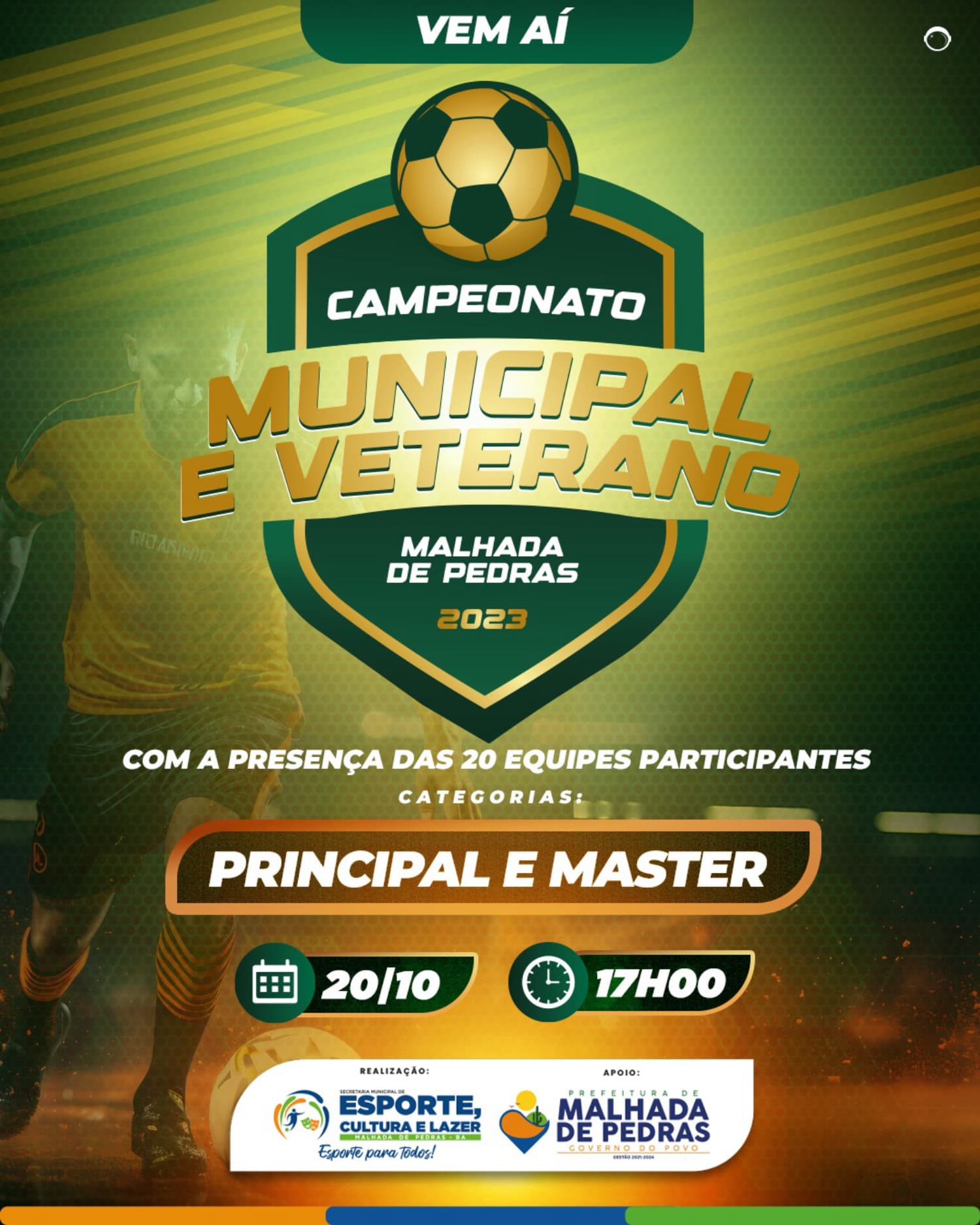 CAMPEONATO MUNICIPAL E VETERANO