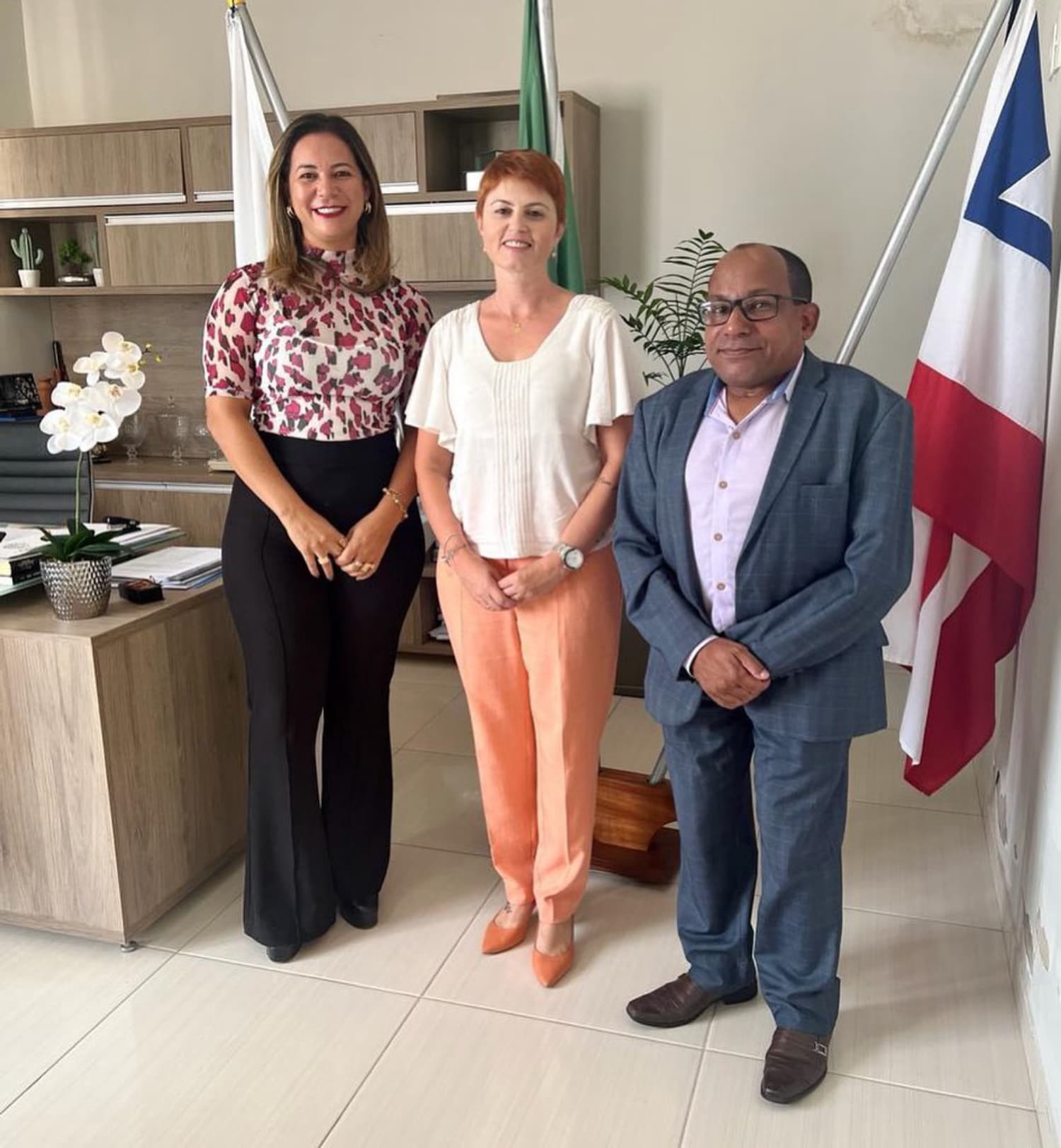 Recebemos na manhã desta segunda-feira, 20 de março, a ilustre presença da promotora de justiça, Dra. Daniela Almeida.